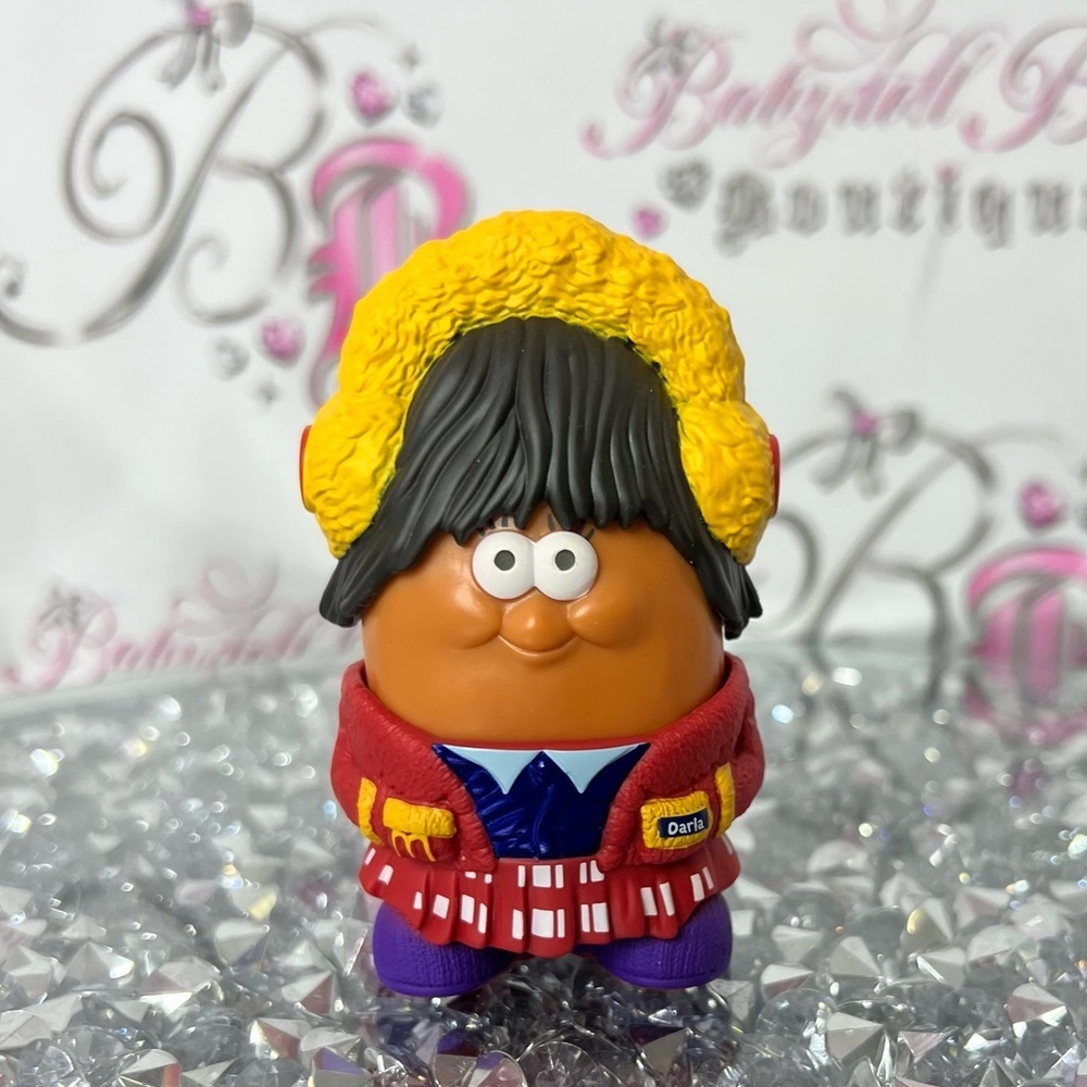 McDonald’s Kerwin frost nugget Colorful Cartoon Figure Yellow Earmuffs Darla